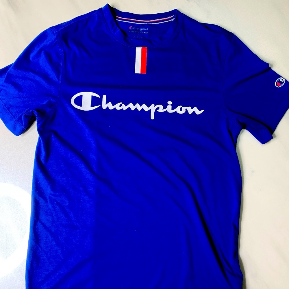 BLUE CHAMPION T-SHIRT